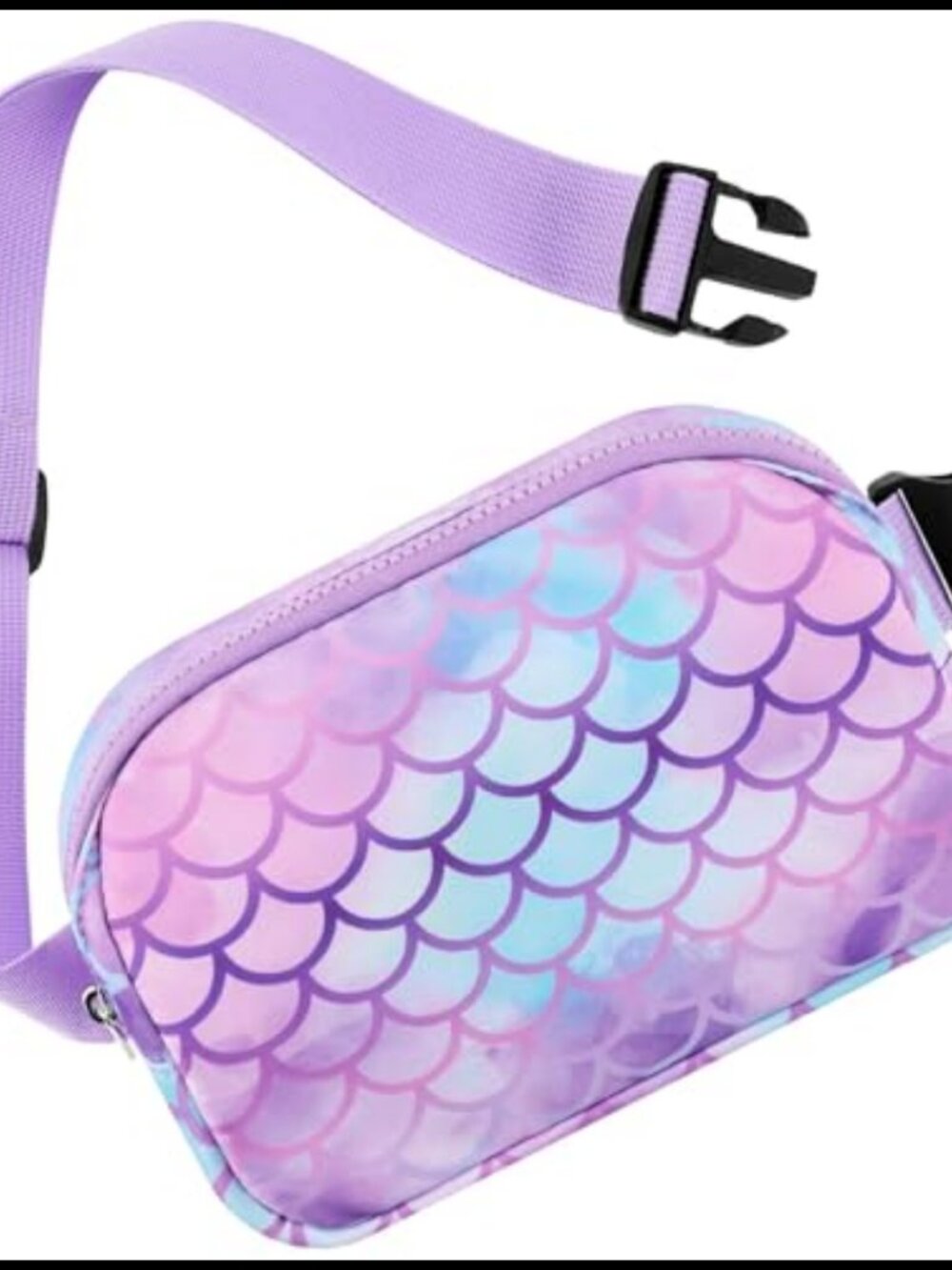 Kids Fanny Pack Belt Bag Mermaid Crossbody Adjustable Waist Pouch